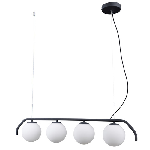 Sprawdź Lampy Wiszące Italux Carimi 4x LED Biały Antracyt PND-3300-4-BK