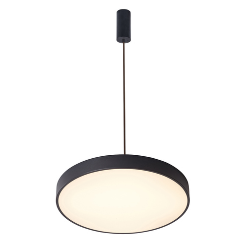 Sprawdź Italux Orbital czarna lampa wisząca LED 40 cm 30 W 3000 K 5361-830RP-BK-3