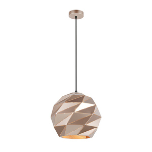Lampa Wisząca Italux Palermo Złota E27 PND-2424-1L-GD small 1