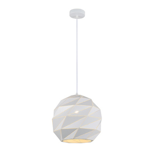 Lampa Wisząca Italux Palermo Biała E27 PND-2424-1L-WH small 1