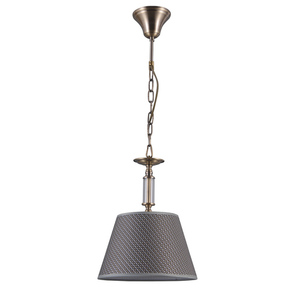 Lampa wisząca Italux Zanobi brązowa E14 PND-43272-1 small 1