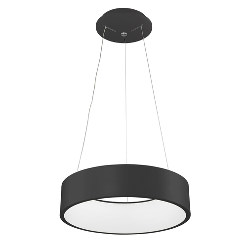 Sprawdź Lampa Wisząca Italux Chiara LED Czarna 32W 45,5 cm 3945-832RP-BK-3