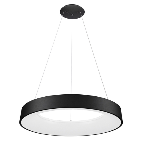 Sprawdź Lampa wisząca Italux LED czarna 80 cm 80W 3000K 4400 lm 5304-880RP-BK-3