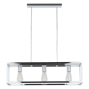 Lampa wisząca Italux Sigalo 3-punktowa chrom E27 MD-BR4367-D3 CH small 3