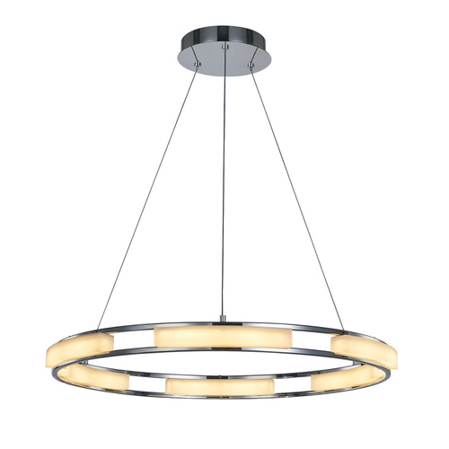 Sprawdź Lampy Wisząca Italux Theodore LED Chrom 62 cm MD17006017-6A