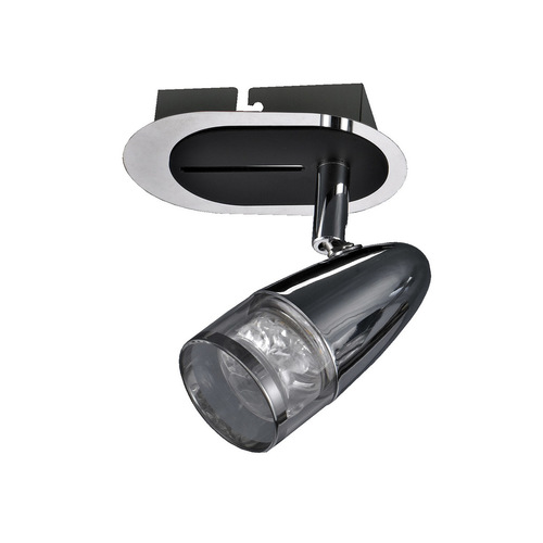 Sprawdź Reflektorek Italux Albane LED chrom szkło 4,3W 3000K IP20 HP-503AC-01M-1341 CH