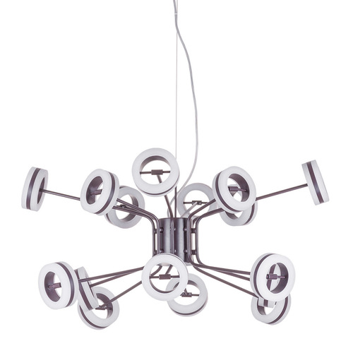 Sprawdź Lampa wisząca Italux Metis LED brązowa 76 cm AD16002-16A COFFEE
