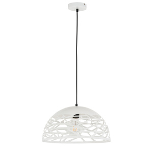 Lampa Wisząca Italux Armand Biała Stalowa E27 MA05131C-001-01 small 1