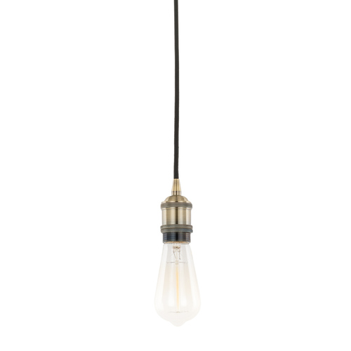 Sprawdź Lampa Wisząca Italux Brązowa E27 Aluminium DS-M-034 ANTIQUE BRASS