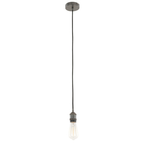 Lampa Wisząca Italux Czarna E27 Aluminium DS-M-034 MATT BLACK small 1