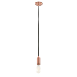 Lampa Wisząca Italux Czerwona Copper E27 DS-M-038 RED COPPER small 1