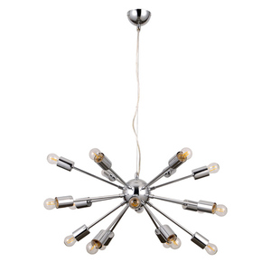 Lampa wisząca Italux Theo chrom 18xE27 AD20000-18A small 1