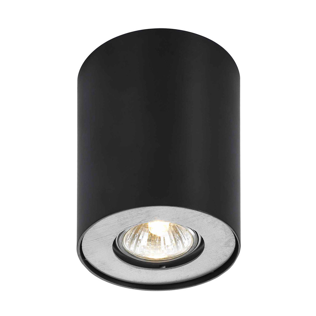 Sprawdź Lampa Natynkowa Italux Biała Czarna GU10 LED 10,3 cm CL-110GU10-BL Lampa Natynkowa Italux Biała Czarna GU10 LED 10,3 cm CL-110GU10-BL