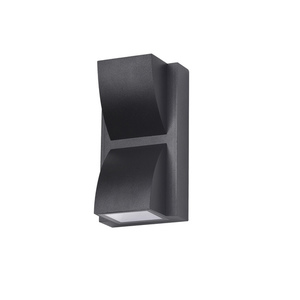 Kinkiet Zewnętrzny Italux Edgar LED Czarny IP54 6W PL-437B small 1