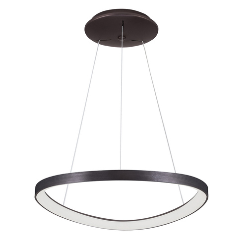 Sprawdź Lampa Wisząca Italux Morfi LED Brązowa 48W 65 cm 5355-848ROP-BC-3