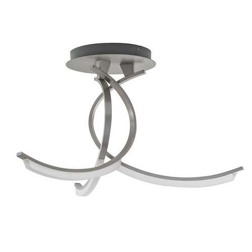 Sprawdź Plafon Italux Trismo LED srebrny mrożony 31,5W 3000K ZWX-0022-03L