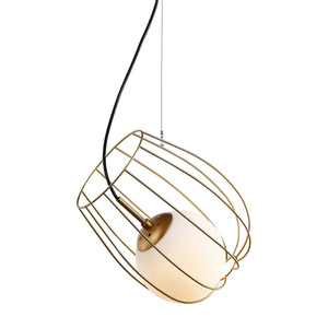 Lampa Wisząca Italux Melisa Złota E27 MDM-3943/1 GD small 0