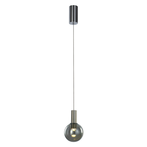 Sprawdź Lampa wisząca Italux Aria LED dymiona chrom 6W 3000K MD17012002-1A