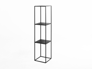 Regał metalowy CustomForm TENSIO PILLAR 3F 140 × 30 × 30 cm, czarny small 0