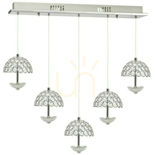 Sprawdź Kryształowa Lampa Wisząca Venus 5x5 W Led