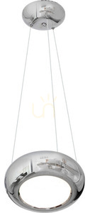 Lampa wisząca Milagro MERCURIO ML328 chrom LED 12 W 840 lm 4000 K Ø28 cm regulacja 50–100 cm small 9