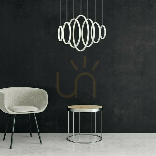 Sprawdź Biała Lampa Wisząca Vertigo 86 W Led