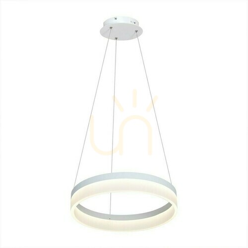 Sprawdź Biała lampa wisząca LED Milagro RING ML405 24 W 4000 K 1680 lm Ø40 cm